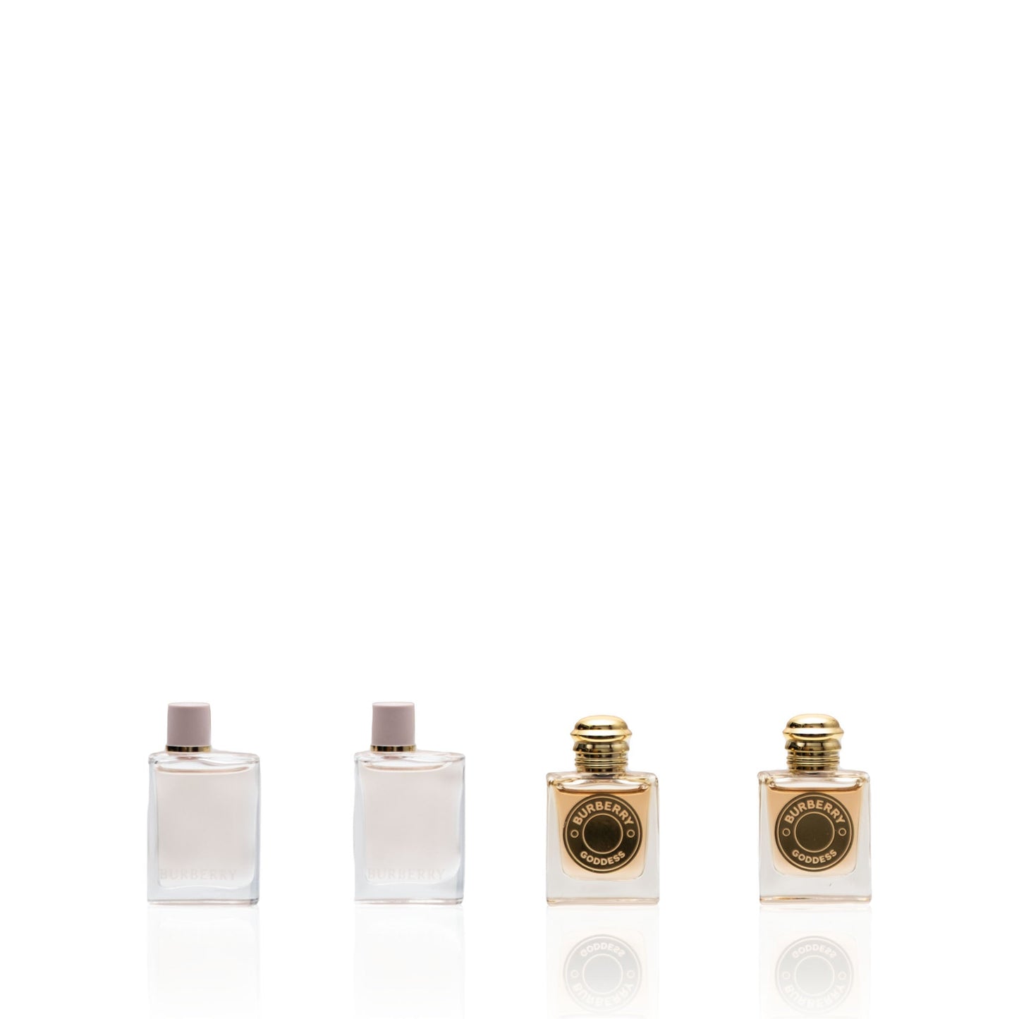 Burberry Her + Goddess Mini-Geschenkset für Damen 4-teilig 4 x 4,7 ml