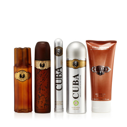 Cuba Must Have Gold Geschenkset für Herren 5-teilig 3.3 oz