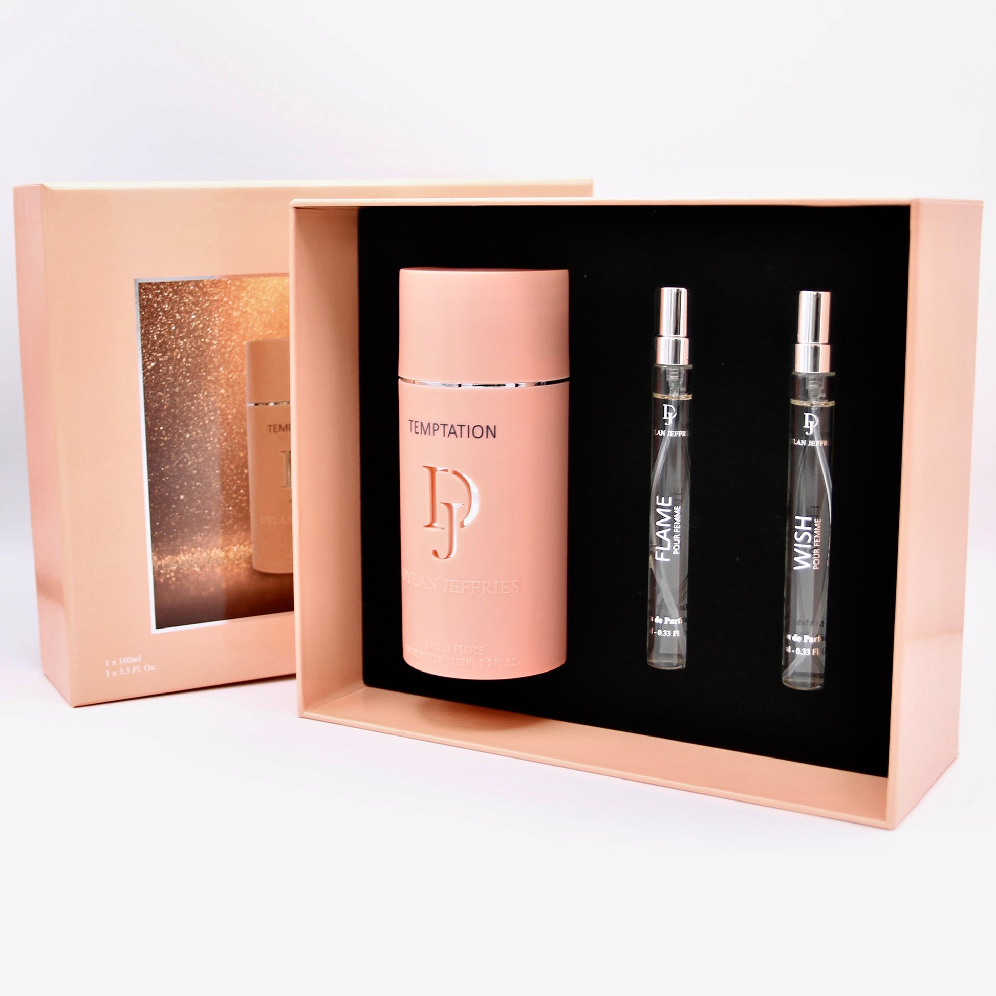 Dylan Jeffries Temptation Geschenkset für Damen 3-teilig 3.4 oz
