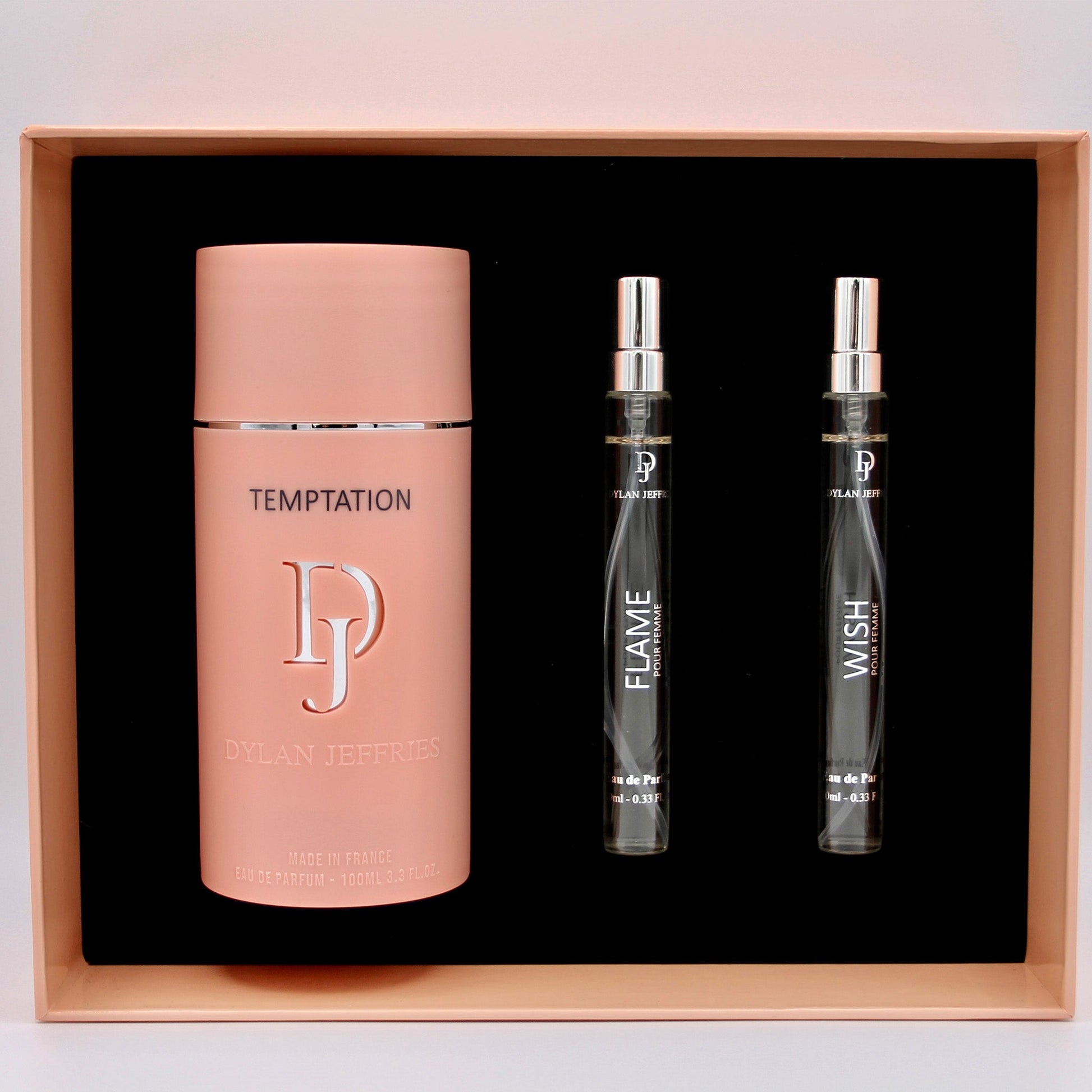 Dylan Jeffries Temptation Geschenkset für Damen 3-teilig 3.4 oz