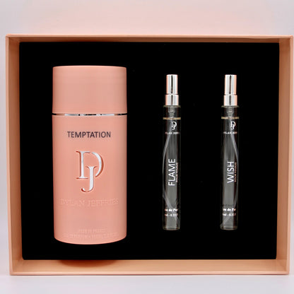 Dylan Jeffries Temptation Geschenkset für Damen 3-teilig 3.4 oz