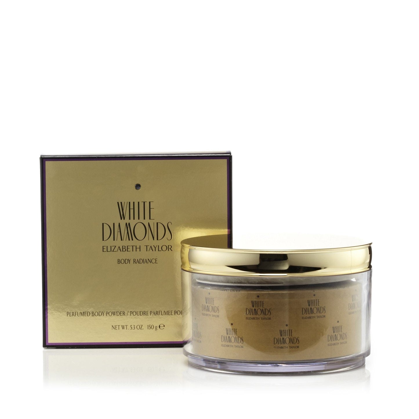 Elizabeth Taylor White Diamonds Körperpuder für Damen 75 g