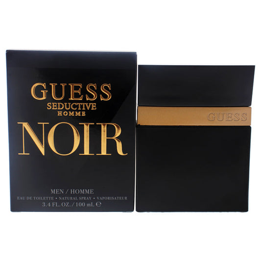 Guess Seductive Homme Noir Eau de Toilette für Herren 100 ml