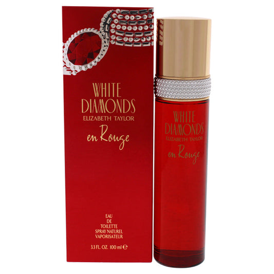 Elizabeth Taylor White Diamonds En Rouge Eau de Toilette für Damen 100 ml