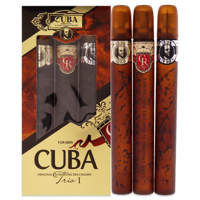 Cuba Trio 1 Herren Geschenkset 3-teilig 3 x 35 ml