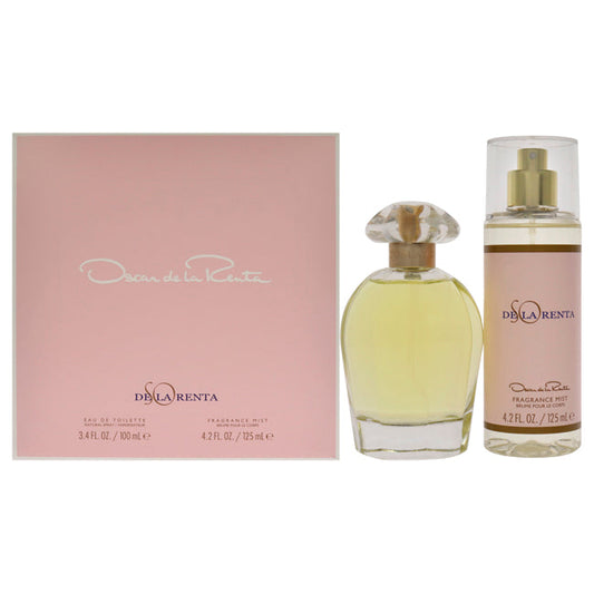 Oscar De La Renta Geschenkset für Damen 2-teilig 3.4 oz