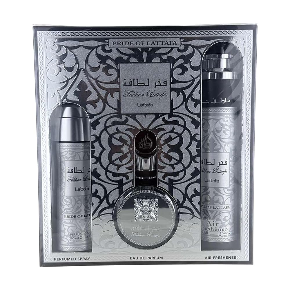 Lattafa Fakhar 3-teiliges Geschenkset für Herren