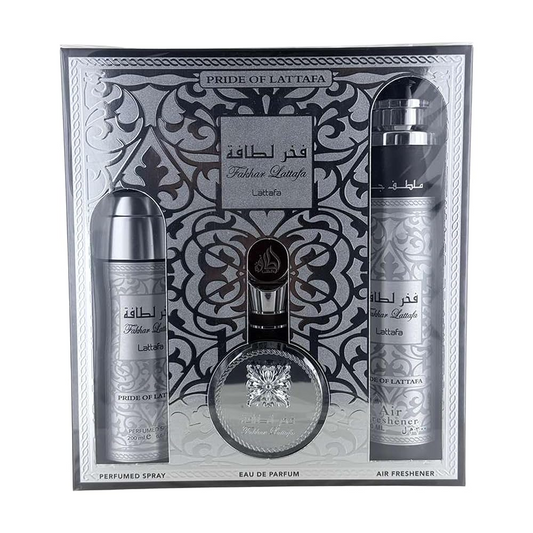 Lattafa Fakhar 3-teiliges Geschenkset für Herren