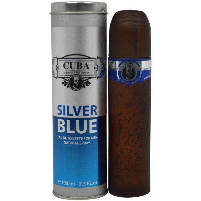 Cuba Silver Blue Eau de Toilette für Herren 100 ml