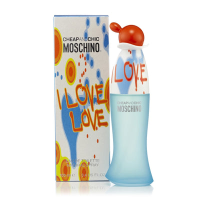 Moschino I Love Love Eau de Toilette für Damen 3.4 oz.