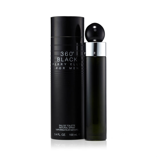 Perry Ellis 360° Black Eau de Toilette für Herren 100 ml