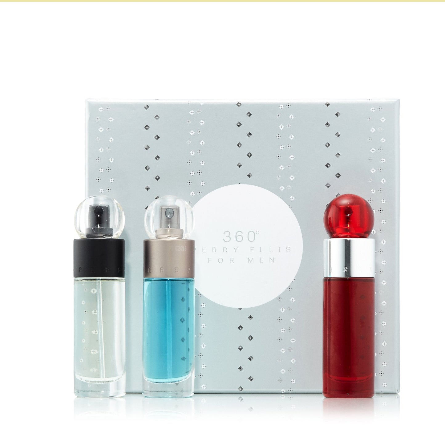 Perry Ellis 360° Miniature Set Herren Geschenkset 3-teilig 3 x 30 ml