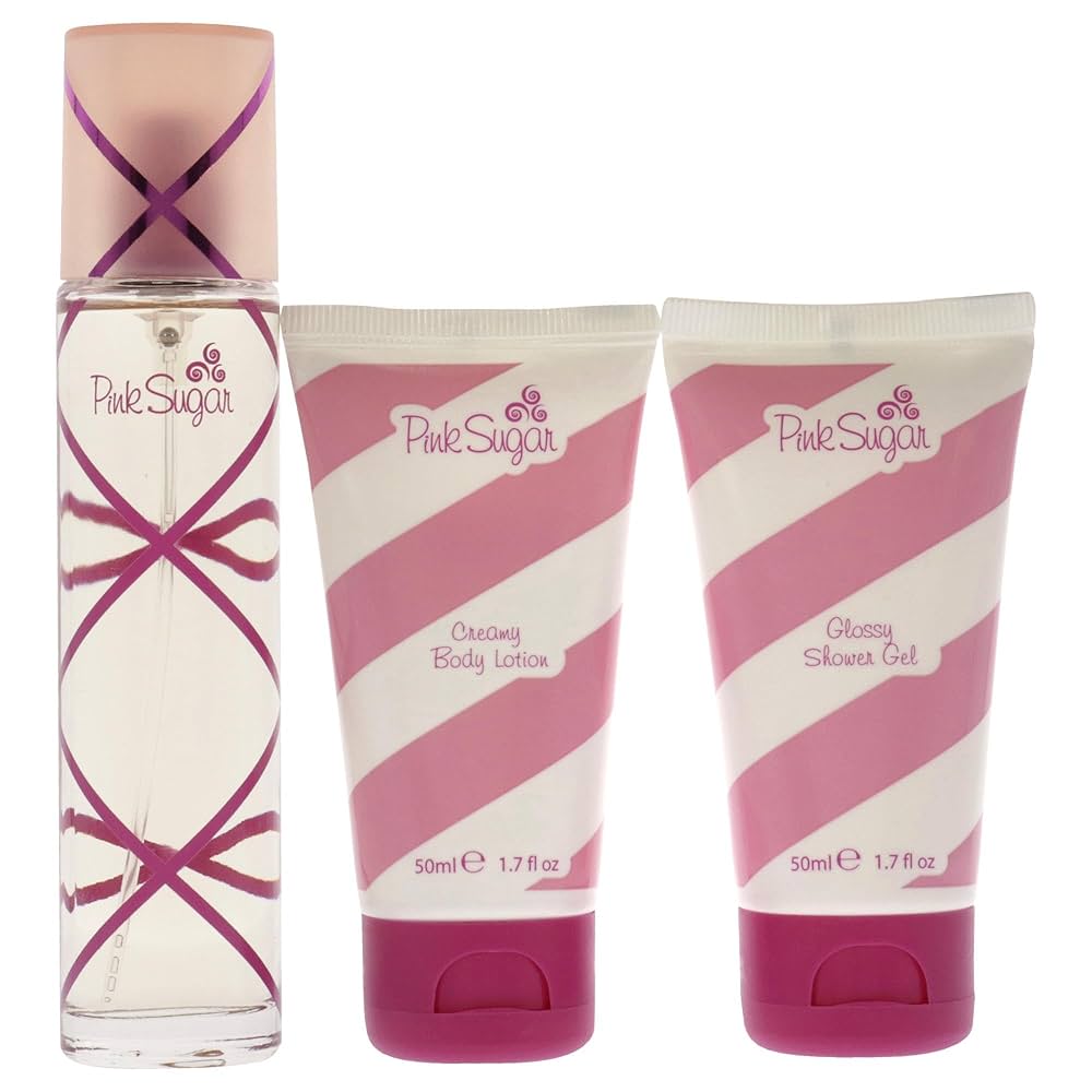 Aquolina Pink Sugar Candy Magic Geschenkset für Damen 3-teilig 3.4 oz