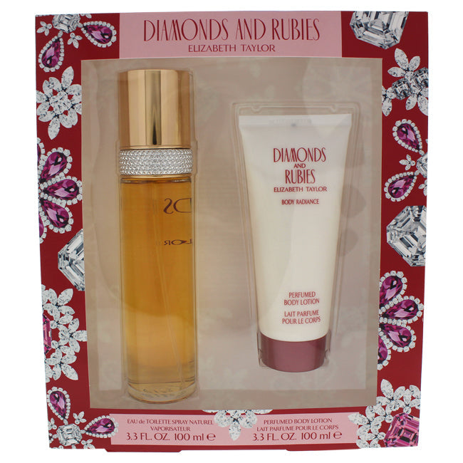 Elizabeth Taylor Diamonds and Rubies Geschenkset für Damen 2-teilig 100 ml