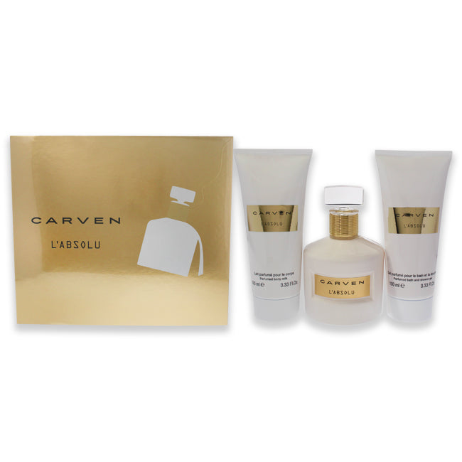 Carven LAbsolu Geschenkset für Damen 3-teilig 3.33 oz
