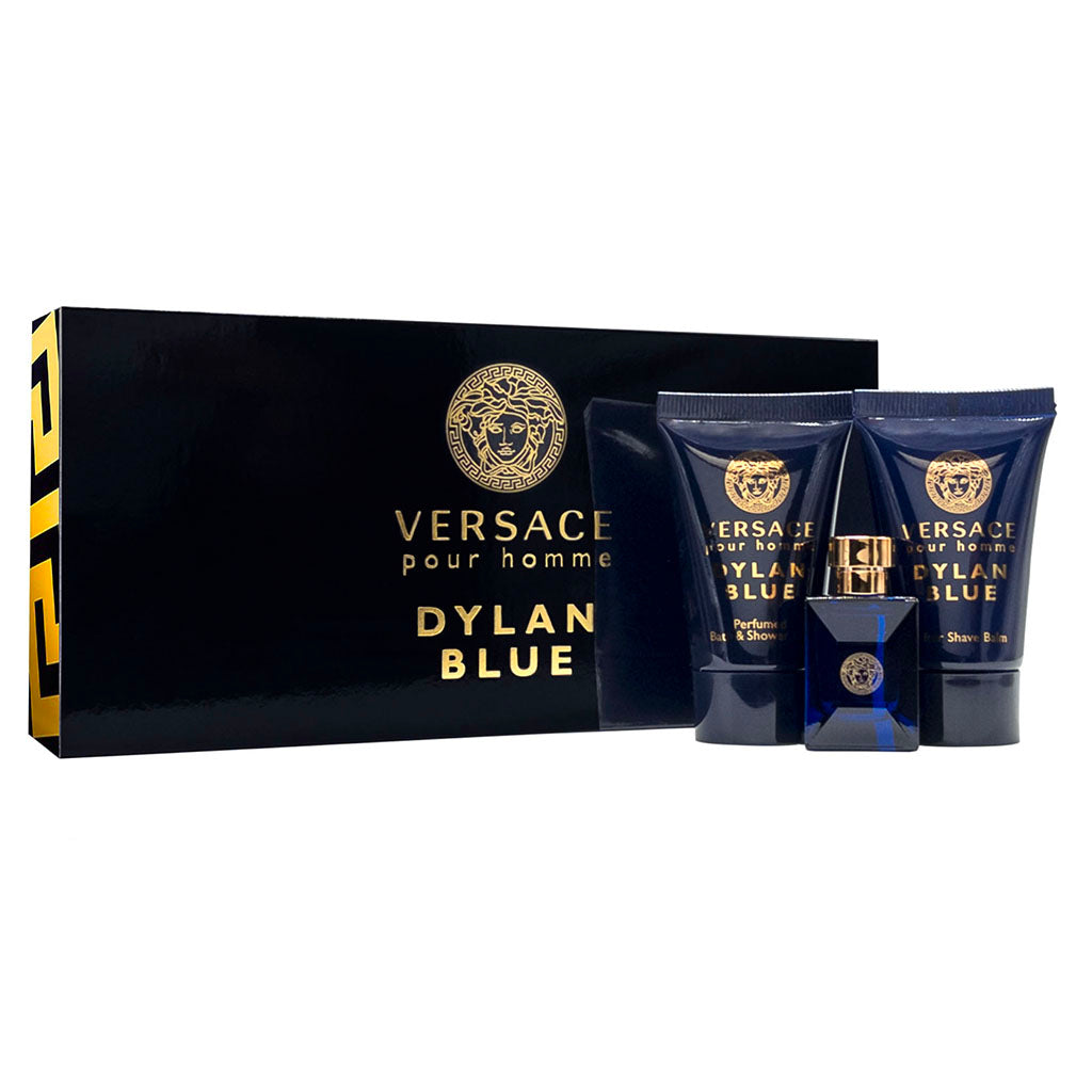 Versace Dylan Blue Miniature Geschenkset für Herren 3-teilig 0.17 oz