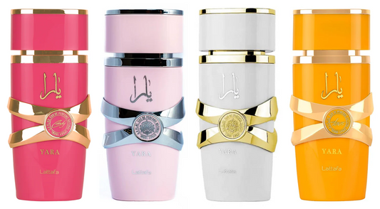 Lattafa Yara Geschenkset für Damen 4-teilig 4 x 25 ml